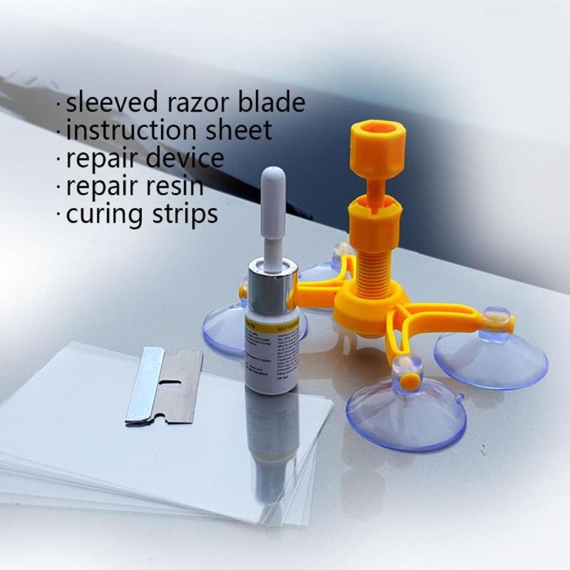 Car Windshield Crack Repair Kit