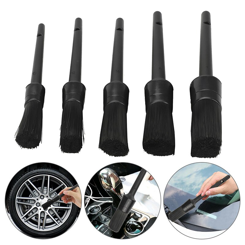5-Piece Car Detailing Brush Kit