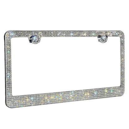 2-Piece Bling License Plate Frame Set