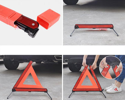 Collapsible Reflective Car Warning Triangle