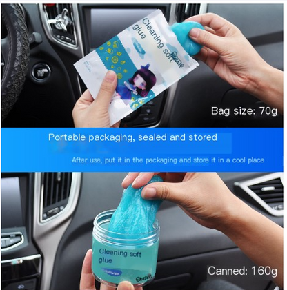 Car Cleaning Soft Gel – Dust Removal Putty