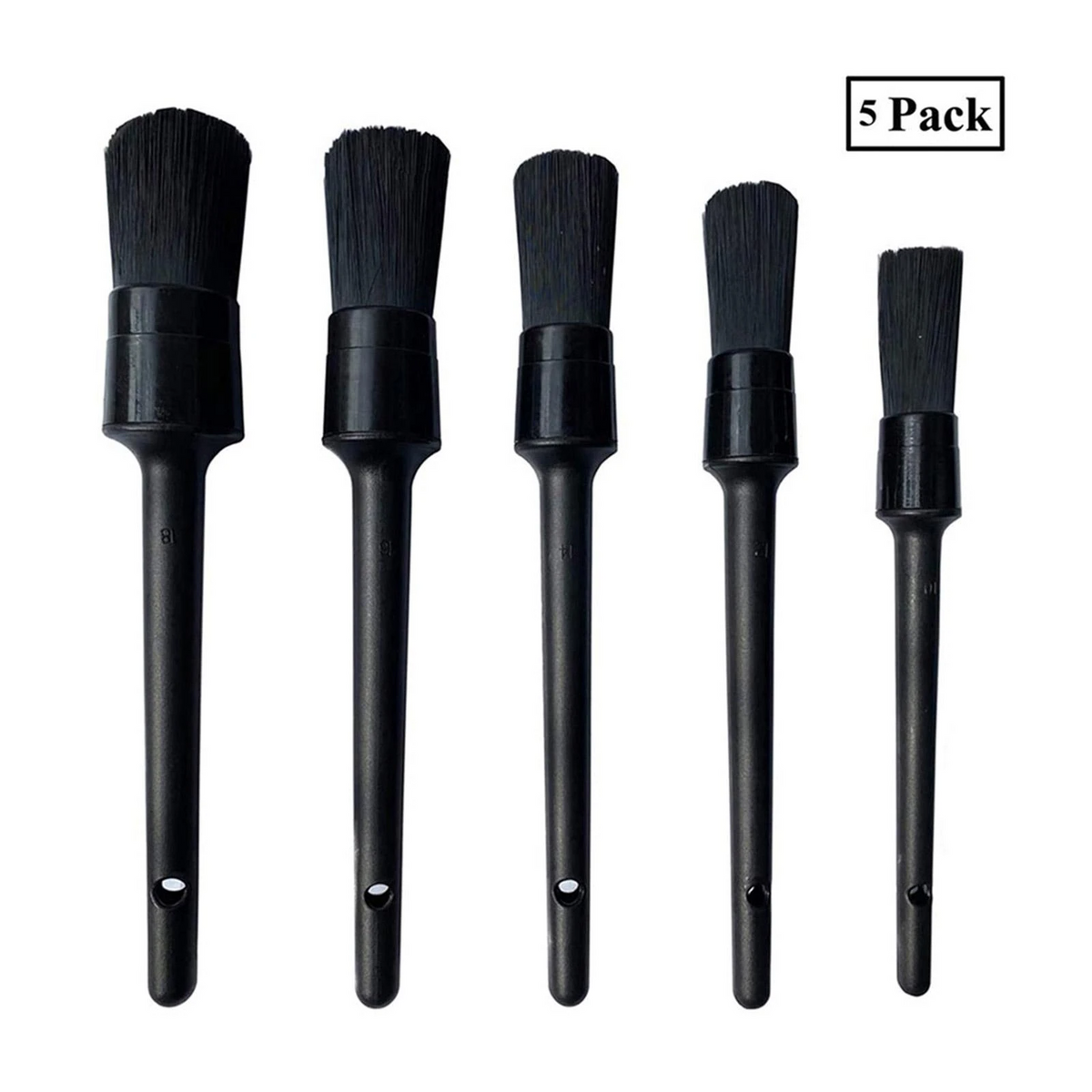 5-Piece Car Detailing Brush Kit