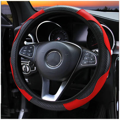 Carbon Fiber Steering Wheel Cover