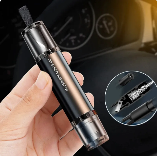 Car Emergency Escape Tool – Window Breaker & Seat Belt Cutter