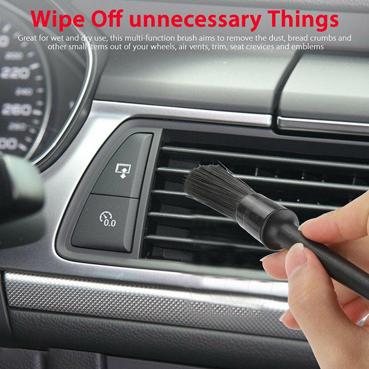 5-Piece Car Detailing Brush Kit