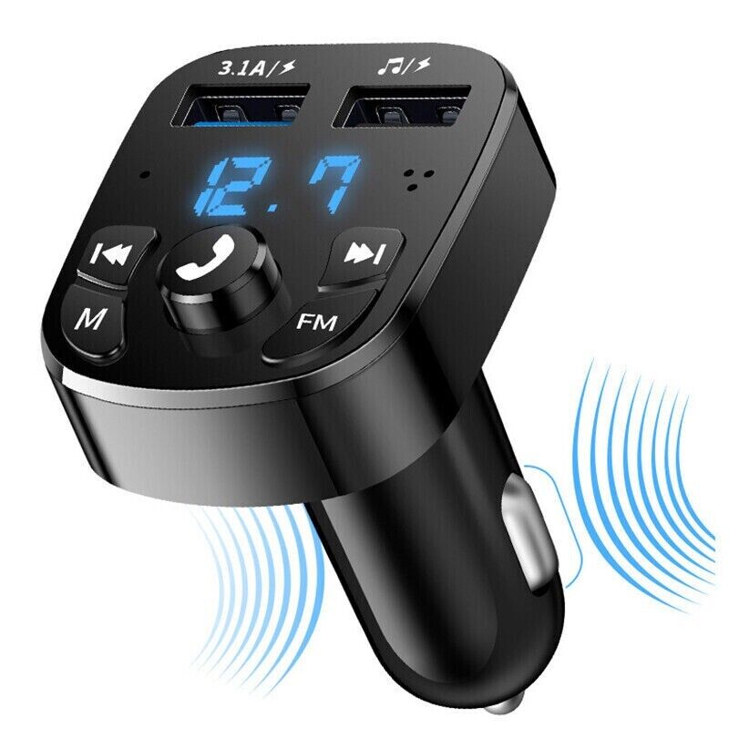 Bluetooth FM Transmitter with USB Charger