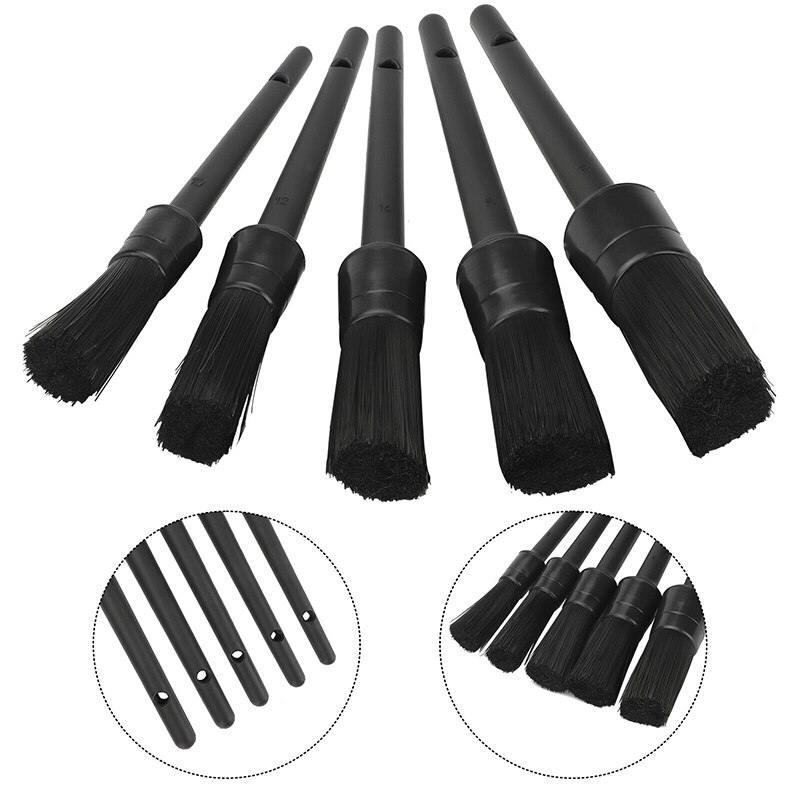5-Piece Car Detailing Brush Kit