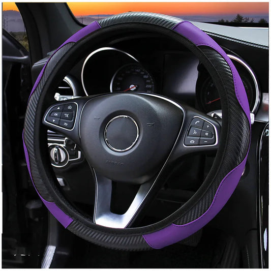 Carbon Fiber Steering Wheel Cover