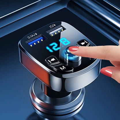 Bluetooth FM Transmitter with USB Charger