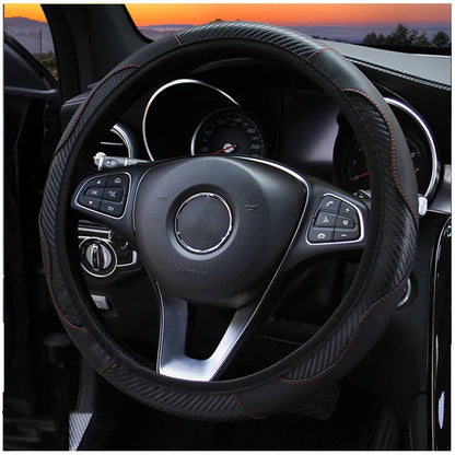 Carbon Fiber Steering Wheel Cover