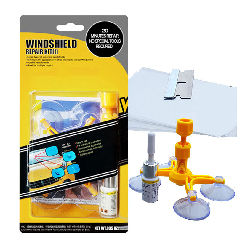 Car Windshield Crack Repair Kit