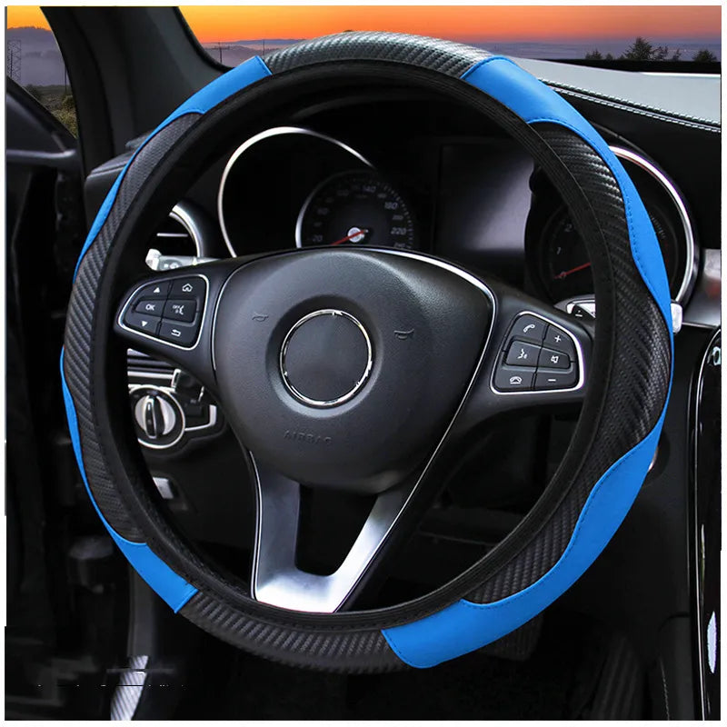 Carbon Fiber Steering Wheel Cover