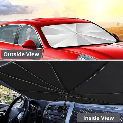 51-Inch Foldable Car Windshield Sun Shade Umbrella