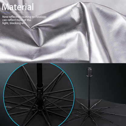 51-Inch Foldable Car Windshield Sun Shade Umbrella